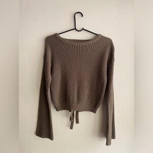 Green olive sweater